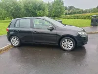 Used VW Golf VI Match 105 HP (77 kW) 2011 Black Hatchback