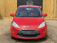 Used Ford Ka Zetec 69 HP (50 kW) 2016 Red Hatchback