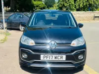 Used VW up! high up! 90 HP (66 kW) 2017 Black Hatchback