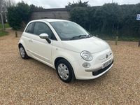 Used Fiat 500 Pop 69 HP (50 kW) 2009 White Cabriolet