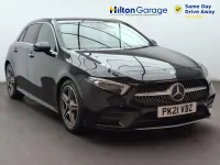 Used Mercedes A180 AMG Line Premium Plus 136 HP (100 kW) 2021 Black Hatchback