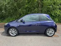 Used Vauxhall Adam Jam 87 HP (63 kW) 2015 Blue Hatchback