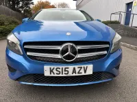 Used Mercedes A180 109 HP (80 kW) 2015 Blue Hatchback
