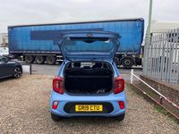 Used Kia Picanto 66 HP (48 kW) 2019 Blue Hatchback