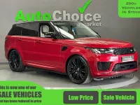 Używany Land Rover Range Rover Sport Autobiography Dynamic 2018 Czerwony SUV