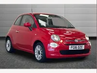Used Fiat 500 Pop Star 69 HP (50 kW) 2016 Red Hatchback