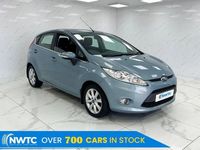 Used Ford Fiesta Zetec 82 HP (60 kW) 2008 Blue Hatchback