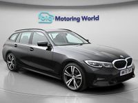 Used BMW 320 Sport Line 184 HP (135 kW) 2021 Black Estate
