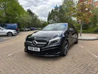 Begagnad Mercedes A200 AMG 136 HK (100 kW) 2014 Svart Halvkombi