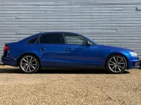 Used Audi A4 Black Edition 150 HP (110 kW) 2015 Blue Sedan