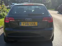 Begagnad Audi A3 Comfort 2012 Svart Halvkombi
