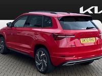 Used Skoda Karoq SportLine 150 HP (110 kW) 2023 Red SUV
