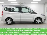 used Ford Tourneo Courier 1.5 TDCI 100 BHP ZETEC EDITION 5 SEATER ( AIR CON ) MPV