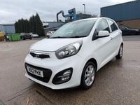 Used Kia Picanto 84 HP (61 kW) 2012 White Hatchback