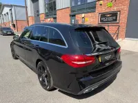 Used Mercedes C220 Edition 2018 Black Estate