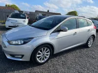 Used Ford Focus Titanium 125 HP (91 kW) 2017 Silver Hatchback