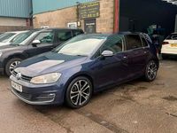 Used VW Golf VII GT 148 HP (108 kW) 2014 Blue Hatchback