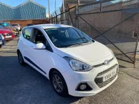 Used Hyundai i10 Premium 2014 White Hatchback