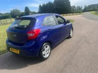 Used Ford Ka Plus Zetec 70 HP (51 kW) 2017 Blue Hatchback