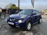 Used Nissan Juke Acenta Premium 2015 Blue SUV