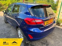 Used Ford Fiesta Titanium 100 HP (73 kW) 2018 Blue Hatchback