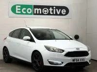 Used Ford Focus Zetec 100 HP (73 kW) 2014 White Hatchback