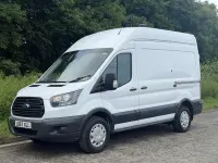Used Ford Transit 130 HP (95 kW) 2018 White Van