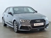 Used Audi A3 Black Edition 116 HP (85 kW) 2019 Grey Sedan