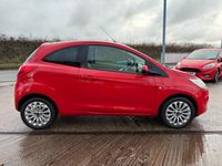 Used Ford Ka Zetec 69 HP (50 kW) 2013 Red Hatchback