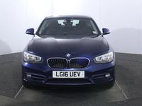 Used BMW 118 Sport Line 136 HP (100 kW) 2016 Blue Hatchback