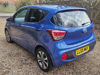 Used Hyundai i10 67 HP (49 kW) 2019 Blue Hatchback