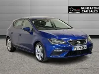 Begagnad Seat Leon FR 150 HK (110 kW) 2019 Blå Halvkombi