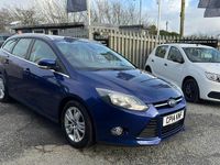 Used Ford Focus Titanium 115 HP (84 kW) 2014 Blue Estate