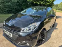 Used Peugeot 208 2017 Black Hatchback