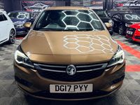 Used Vauxhall Astra SRi 150 HP (110 kW) 2017 Bronze Estate