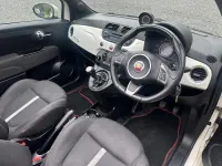 Used Abarth 500C 2013 White Cabriolet