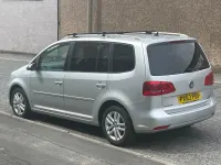 Used VW Touran SE 105 HP (77 kW) 2014 Silver MPV