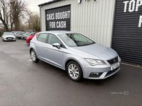 Used Seat Leon SE Technology 110 HP (80 kW) 2018 Silver Hatchback