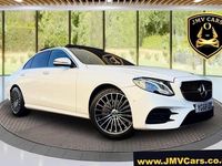 Used Mercedes E220 AMG Line Premium 194 HP (142 kW) 2018 White Sedan