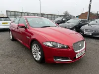 Begagnad Jaguar XF Premium Luxury 200 HK (147 kW) 2013 Röd Sedan