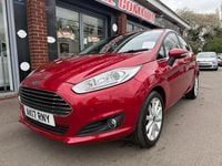 Used Ford Fiesta Titanium 125 HP (91 kW) 2017 Red Hatchback