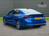 Used Skoda Octavia vRS 245 HP (180 kW) 2021 Blue Hatchback