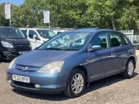 Used Honda Civic Executive 110 HP (80 kW) 2003 Blue Hatchback