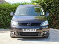 Used VW Caddy Highline 102 HP (75 kW) 2013 Black MPV
