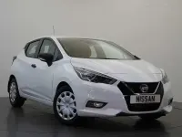 Used Nissan Micra Visia 91 HP (66 kW) 2022 White Hatchback