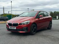 Used BMW 218 Sport Line 2019 Orange Hatchback
