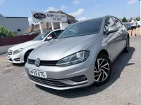 Used VW Golf VII Match 115 HP (84 kW) 2019 Silver Hatchback