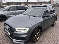 Used Audi Q3 Black Edition 184 HP (135 kW) 2018 Grey SUV