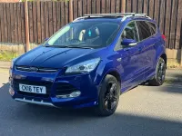 Used Ford Kuga Titanium X 150 HP (110 kW) 2016 Blue SUV