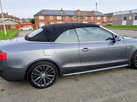 Used Audi A5 Cabriolet S-Line 170 HP (125 kW) 2012 Grey Cabriolet